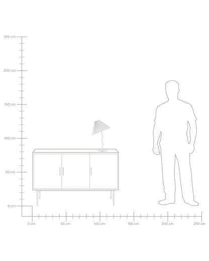  Table Lamp ALWERO Metal White