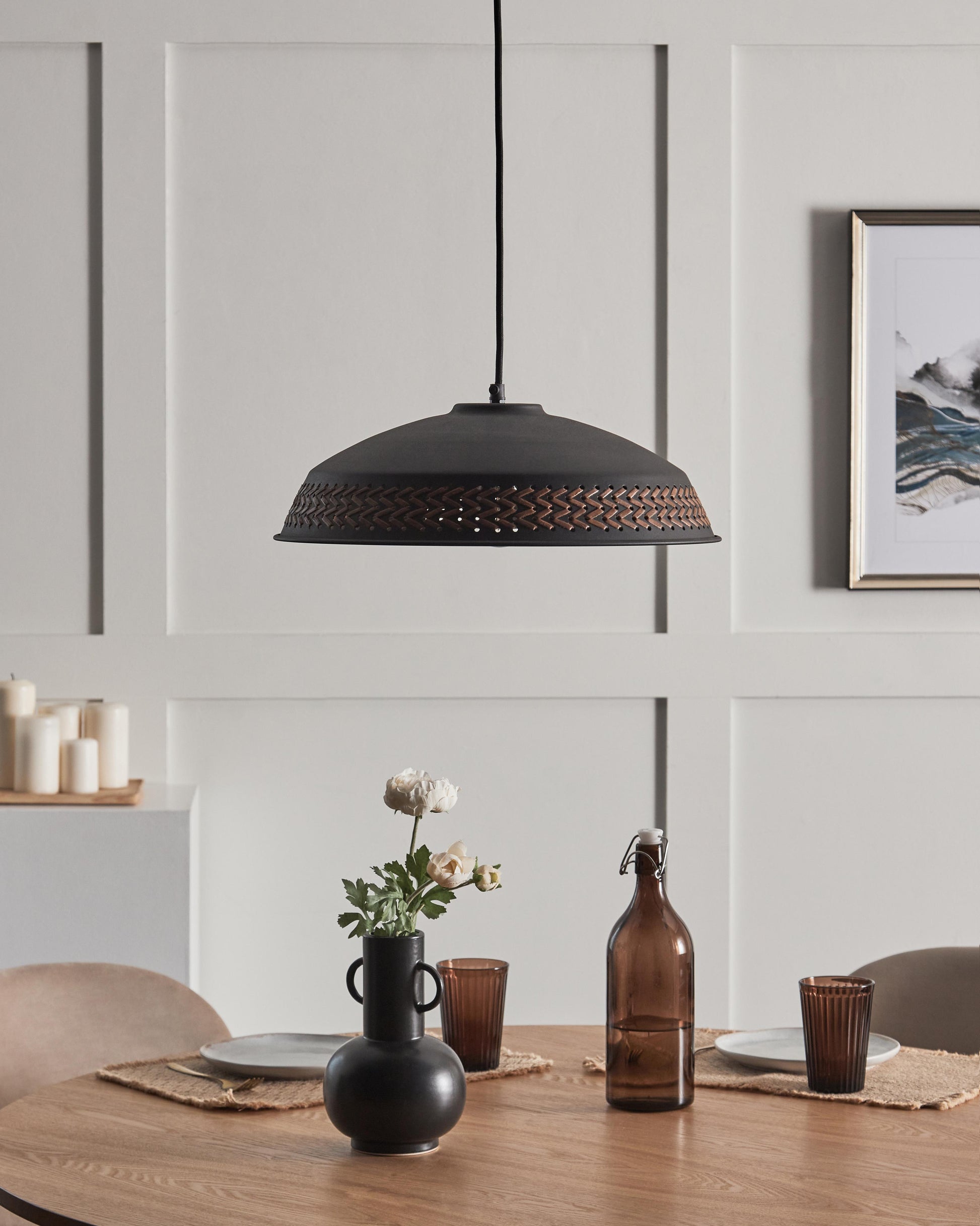  Pendant Lamp MINILLAS Metal Black