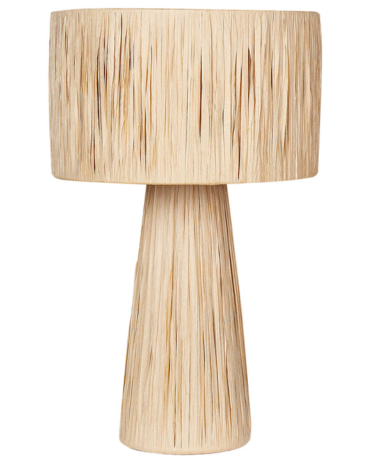  Table Lamp WELMEL Wicker Natural