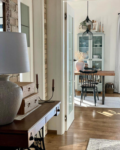  Table Lamp CAINE Ceramic Light Beige