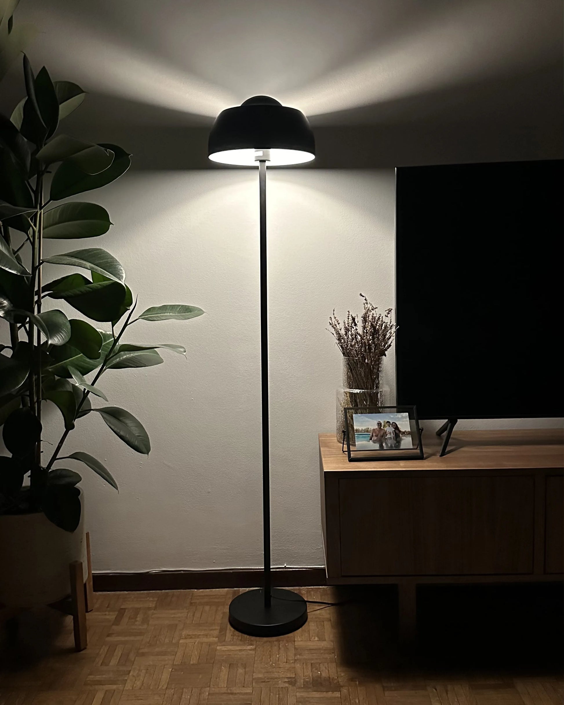  Floor Lamp SENETTE Metal Black