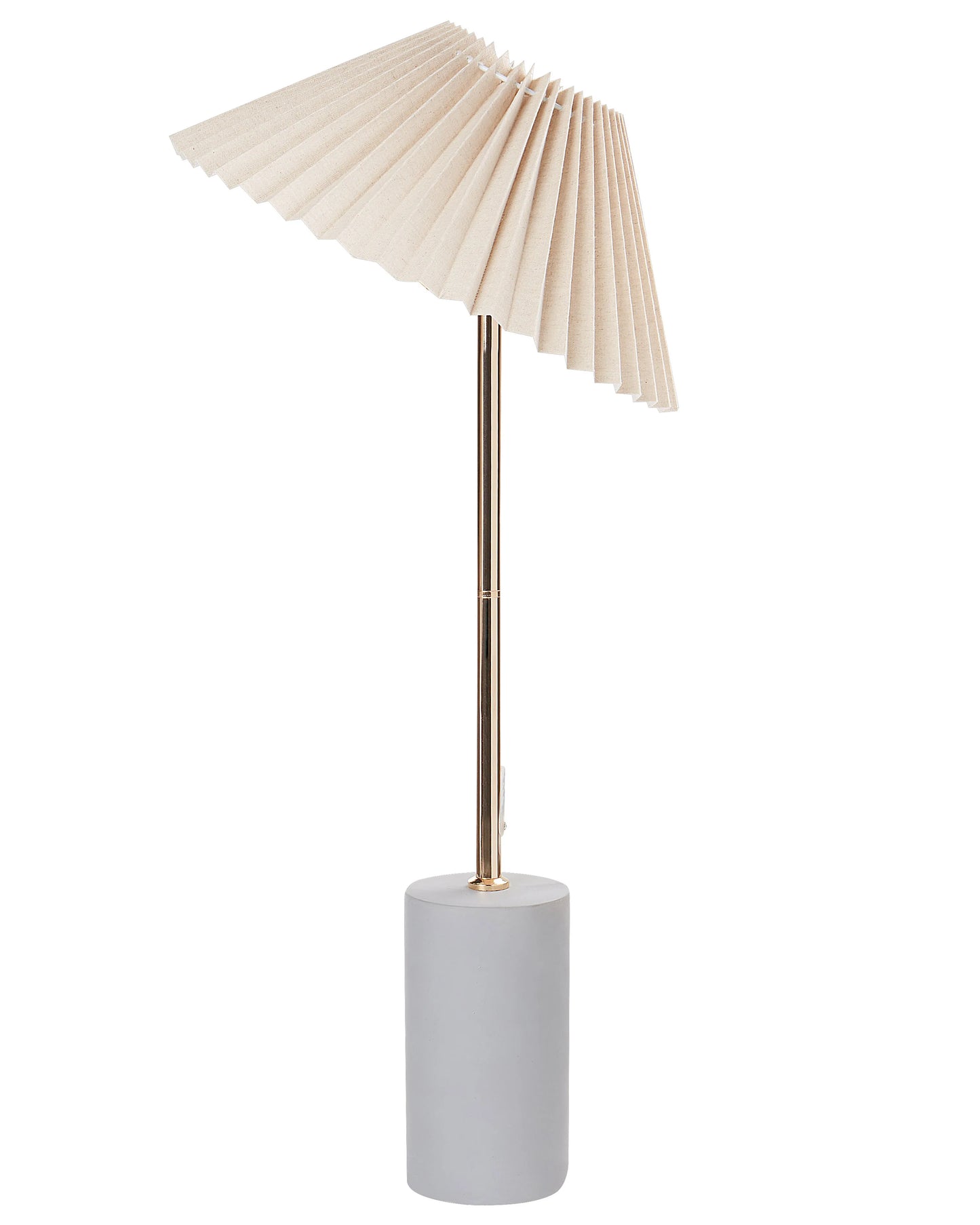  Table Lamp BALUARTE Faux Linen Beige
