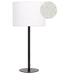  Table Lamp VINAZCO Boucle White