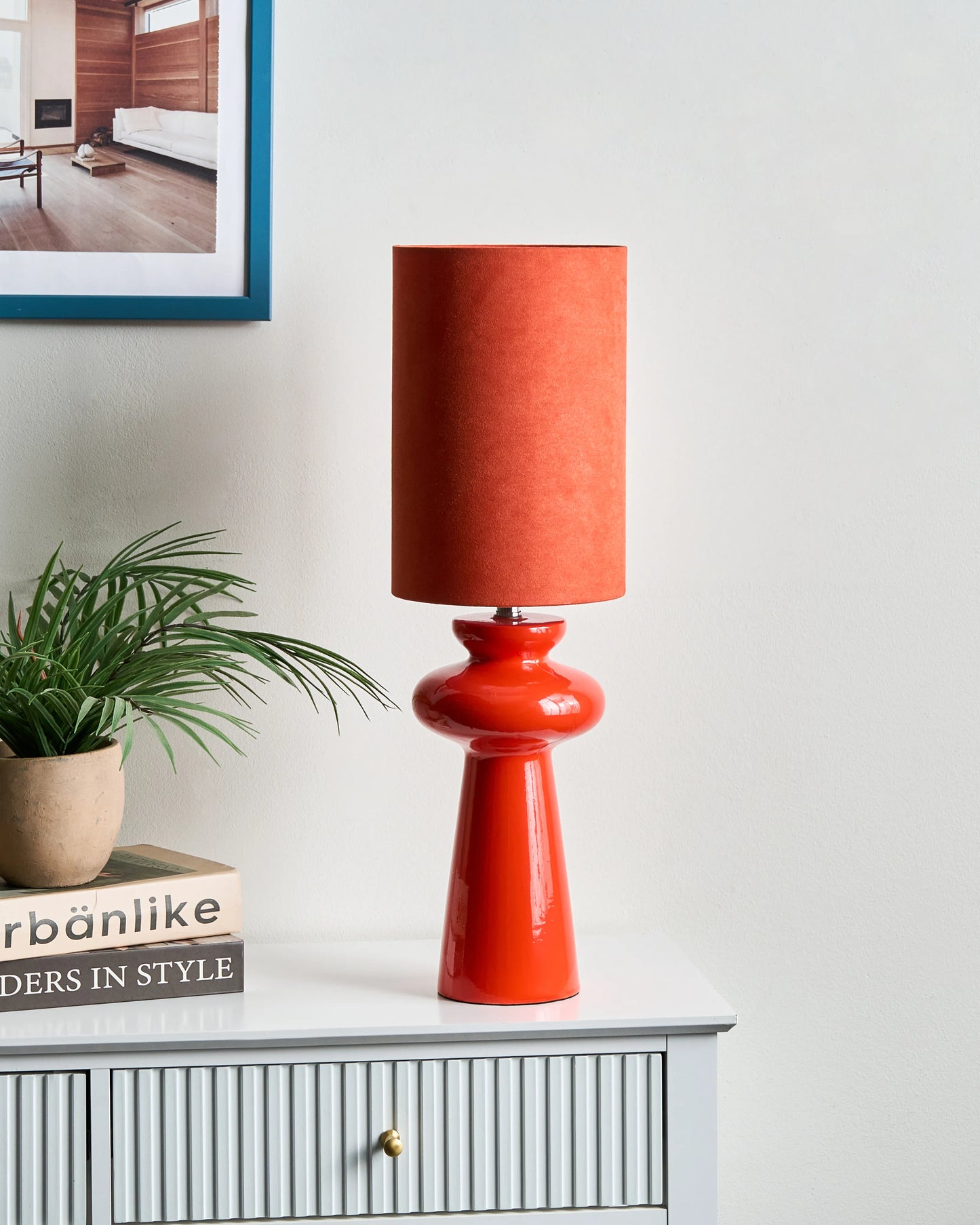  Table Lamp OTEROS Red