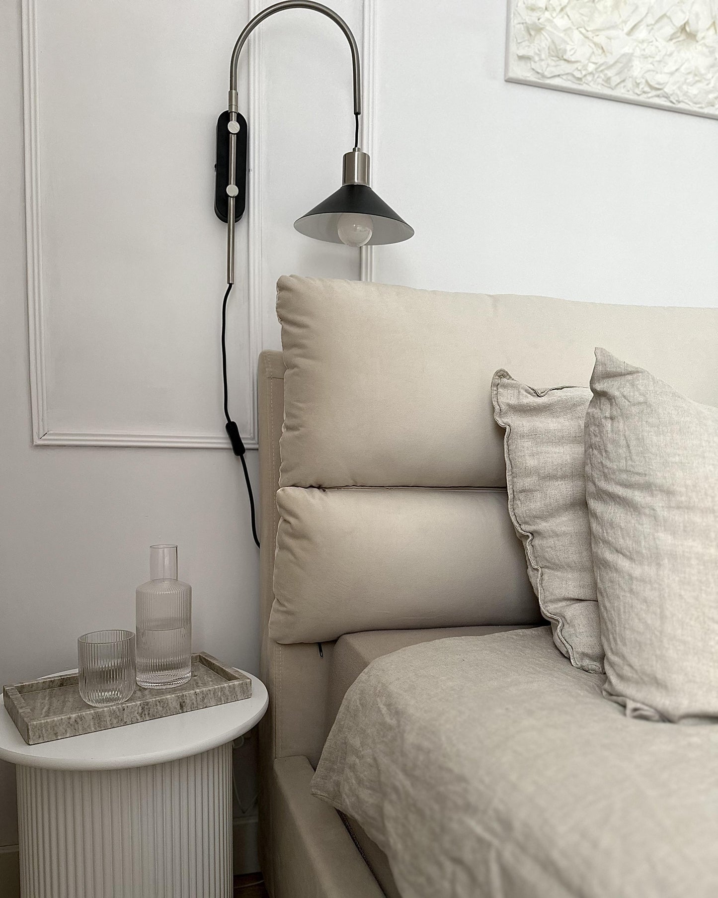  Wall Lamp SISSA Adjustable Metal Black