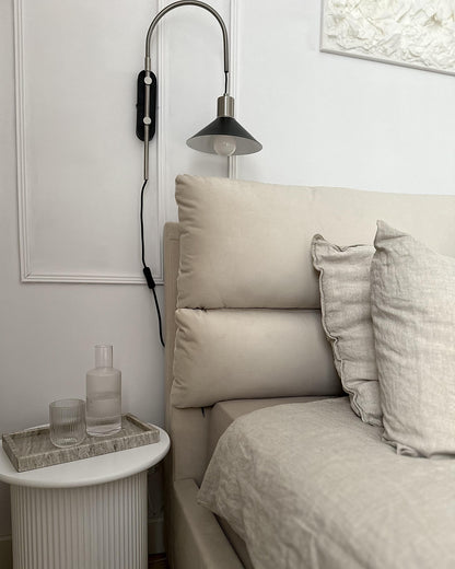  Wall Lamp SISSA Adjustable Metal Black