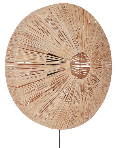  Wall Lamp LUMUT Wicker Natural