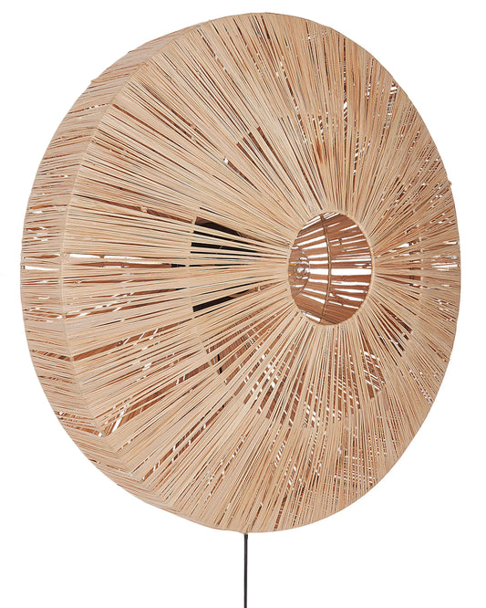  Wall Lamp LUMUT Wicker Natural