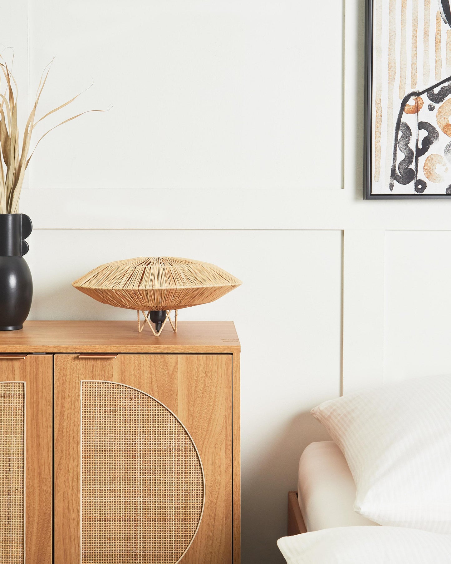  Table Lamp MENTIRI Wicker Natural