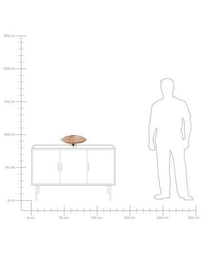  Table Lamp MENTIRI Wicker Natural