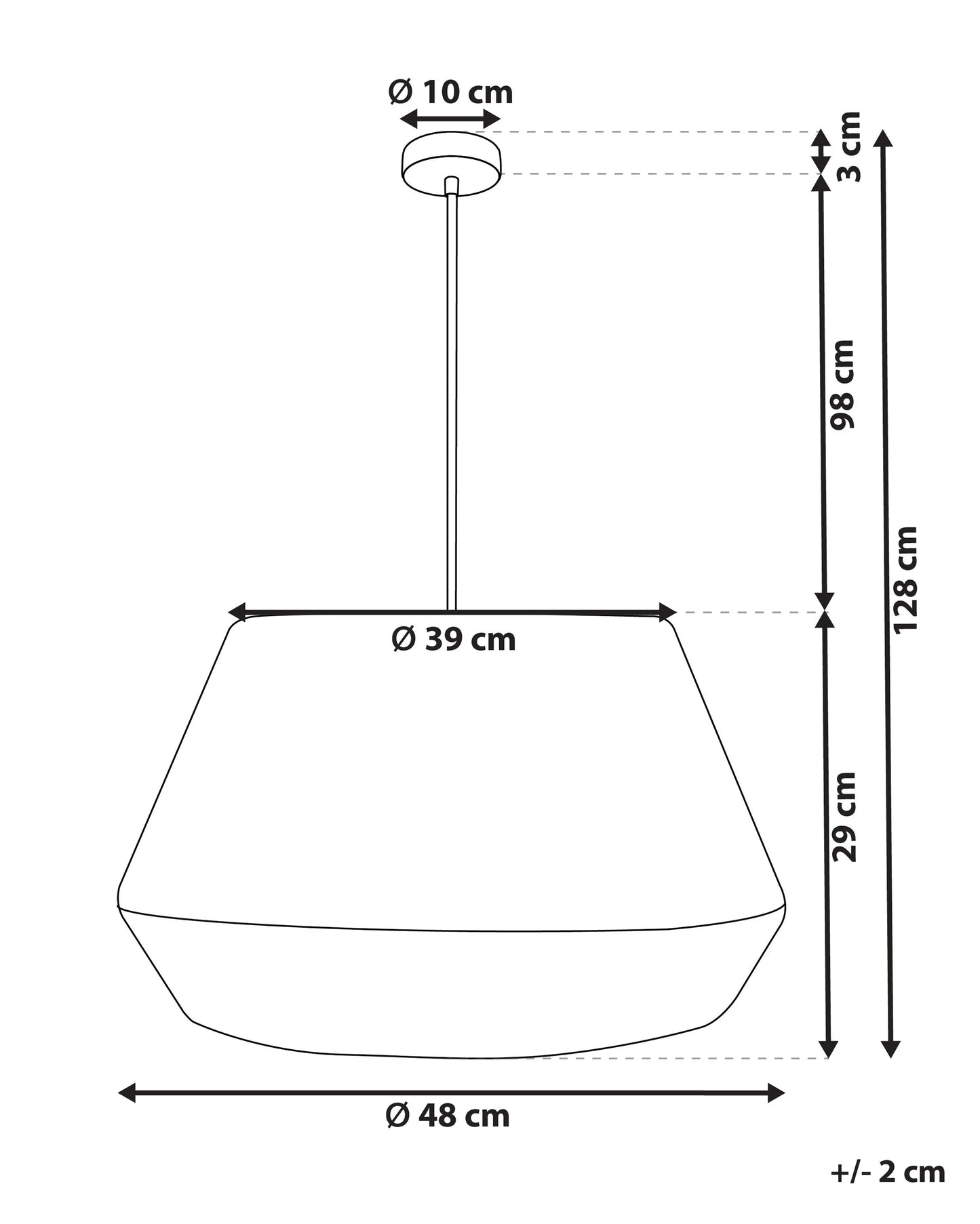  Pendant Lamp BIRAU Jute Natural