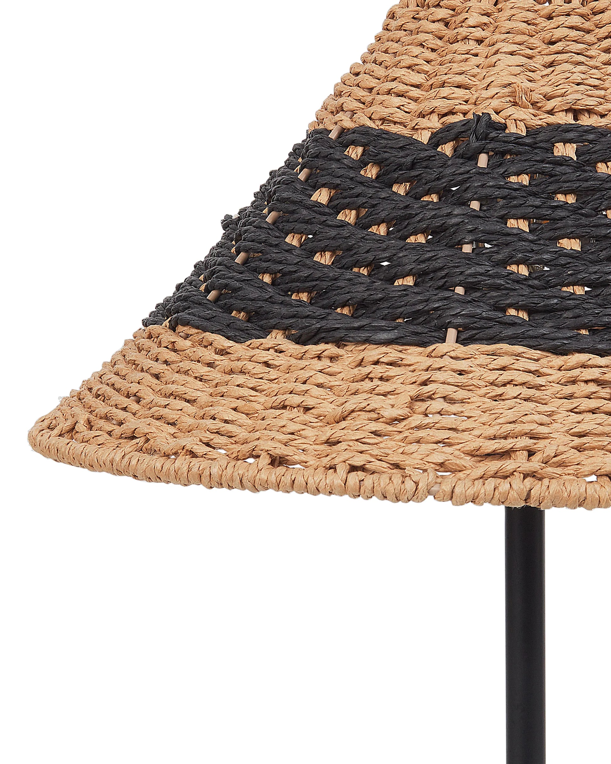  Table Lamp MOMBA Paper Rope Black