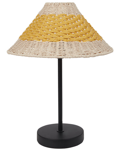  Table Lamp MOMBA Paper Rope Yellow