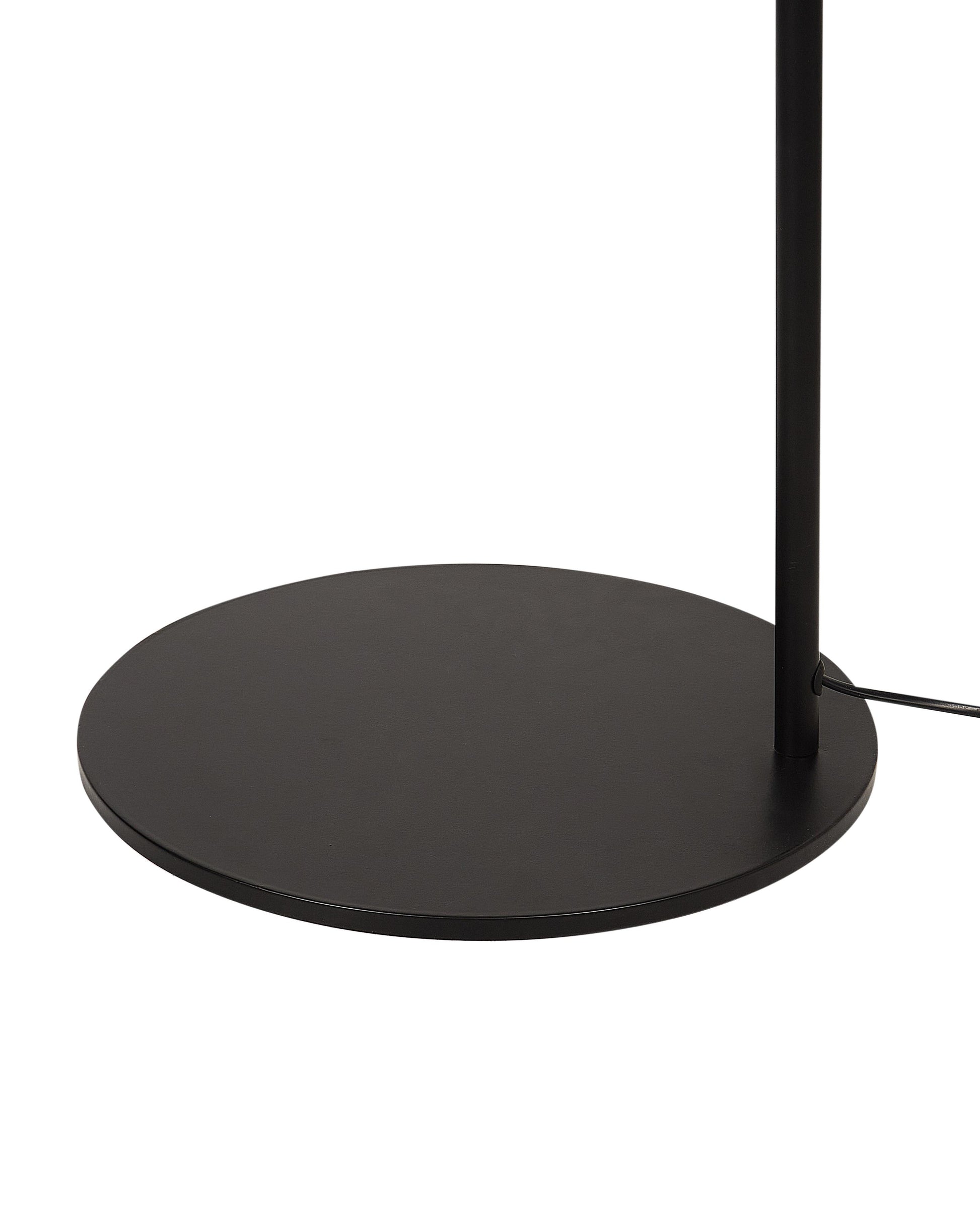  Floor Lamp KALOMO Paper Rope Black