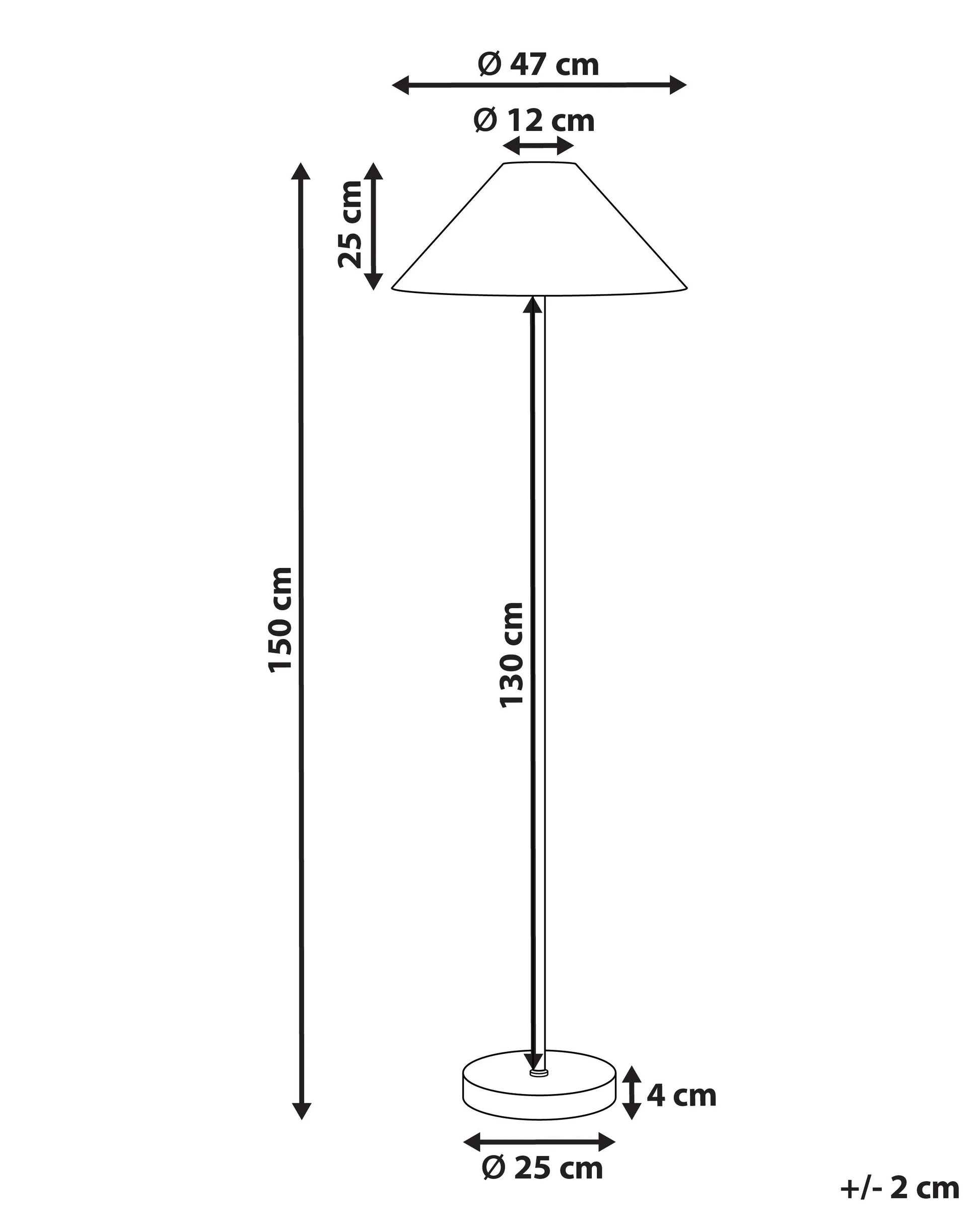  Floor Lamp KYOGA Paper Rope Beige