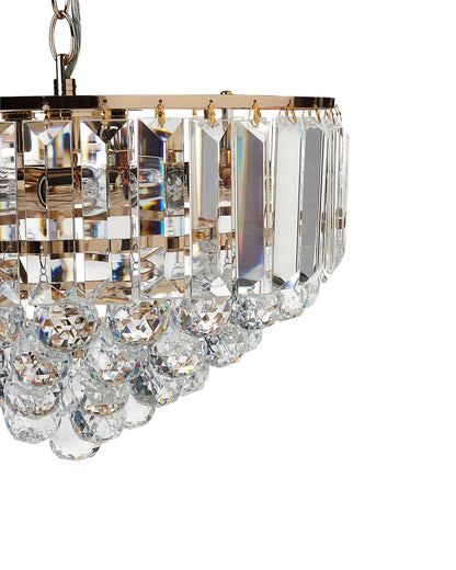  Chandelier ACHEIRO S Crystal Gold