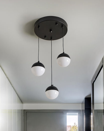  LED Pendant Lamp ANKOBRA Metal Black