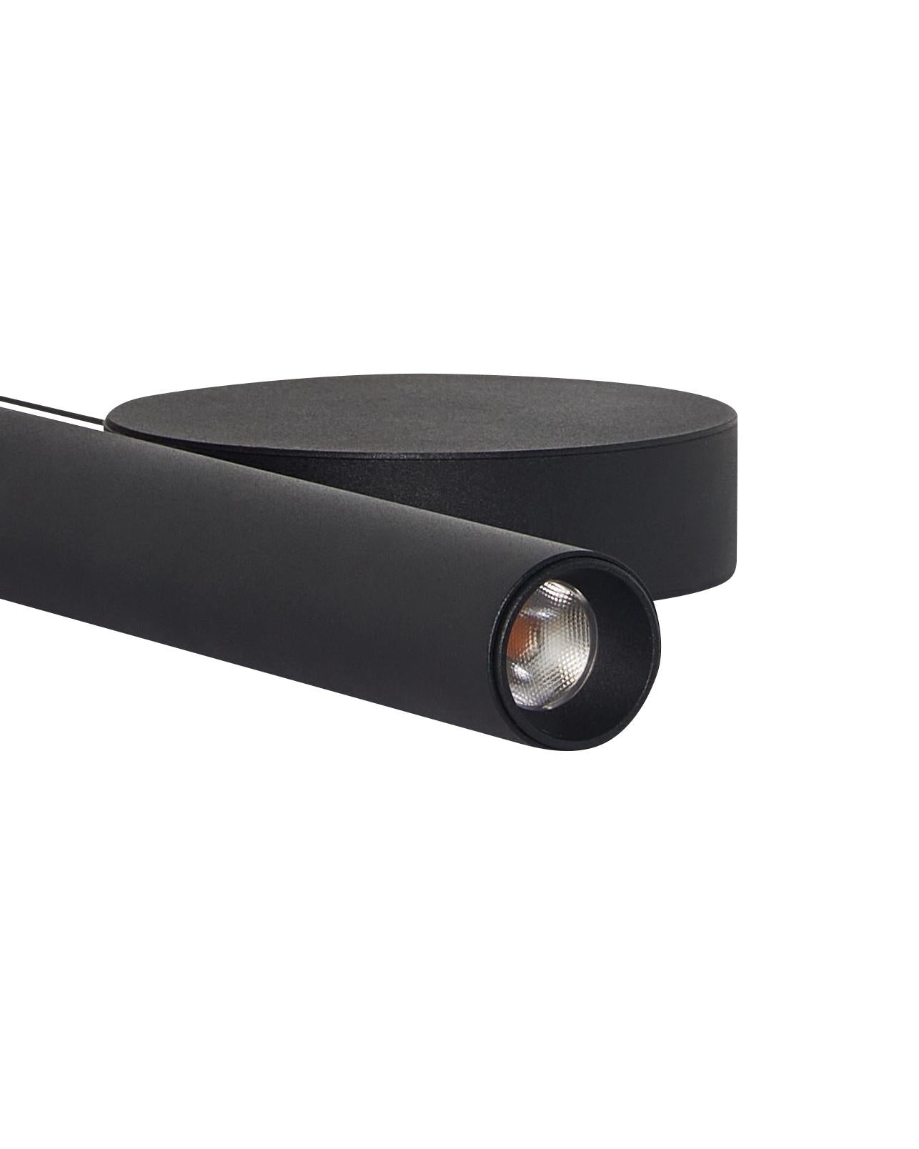  LED Pendant Lamp DAMAS Metal Black