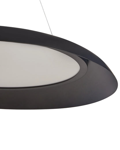  LED Pendant Lamp SURKO Metal Black