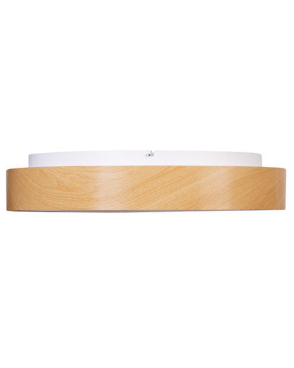 LED Ceiling Lamp BRAGOTO With Dimmer Metal Light Brown