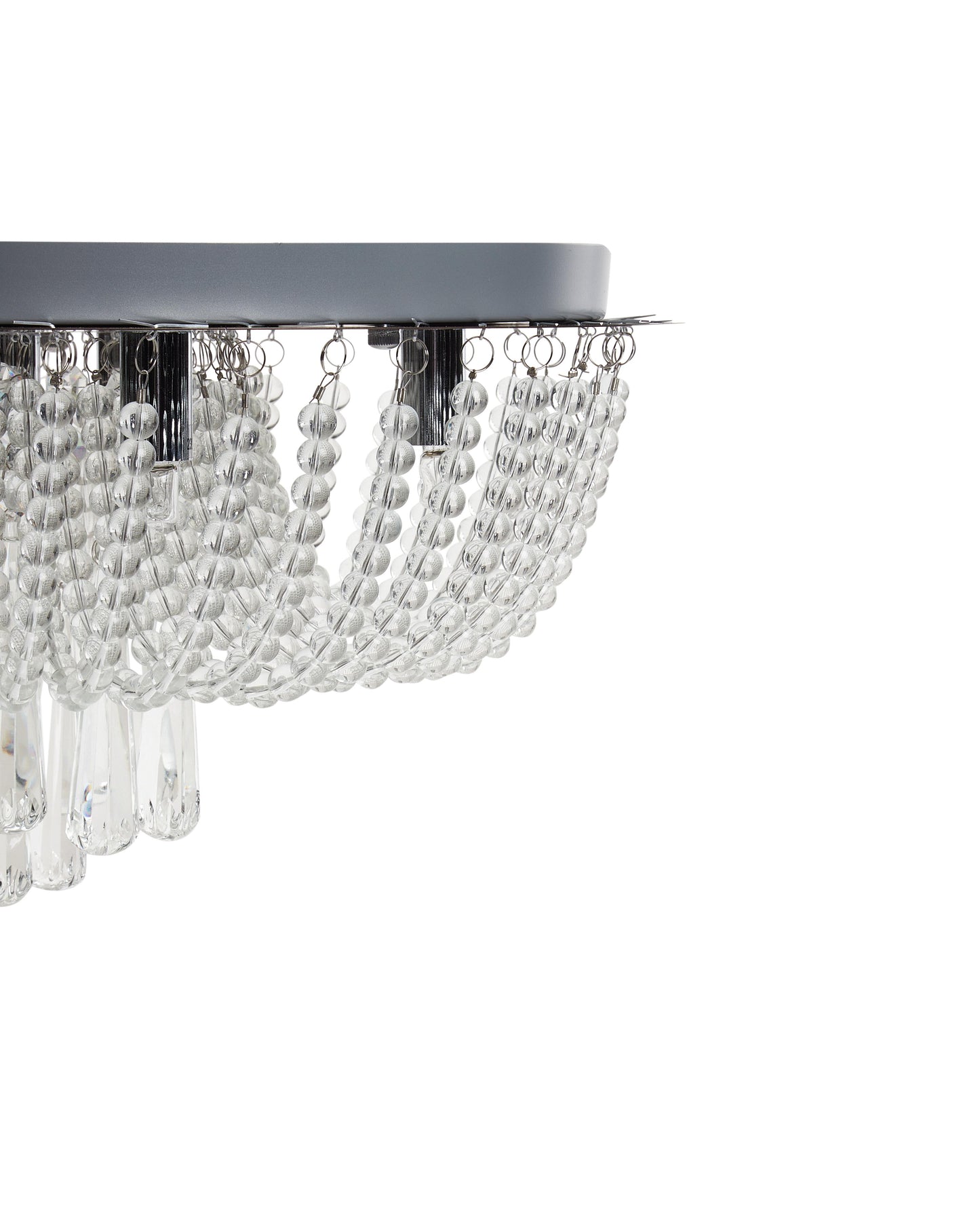  Chandelier DORNAS Crystal Silver