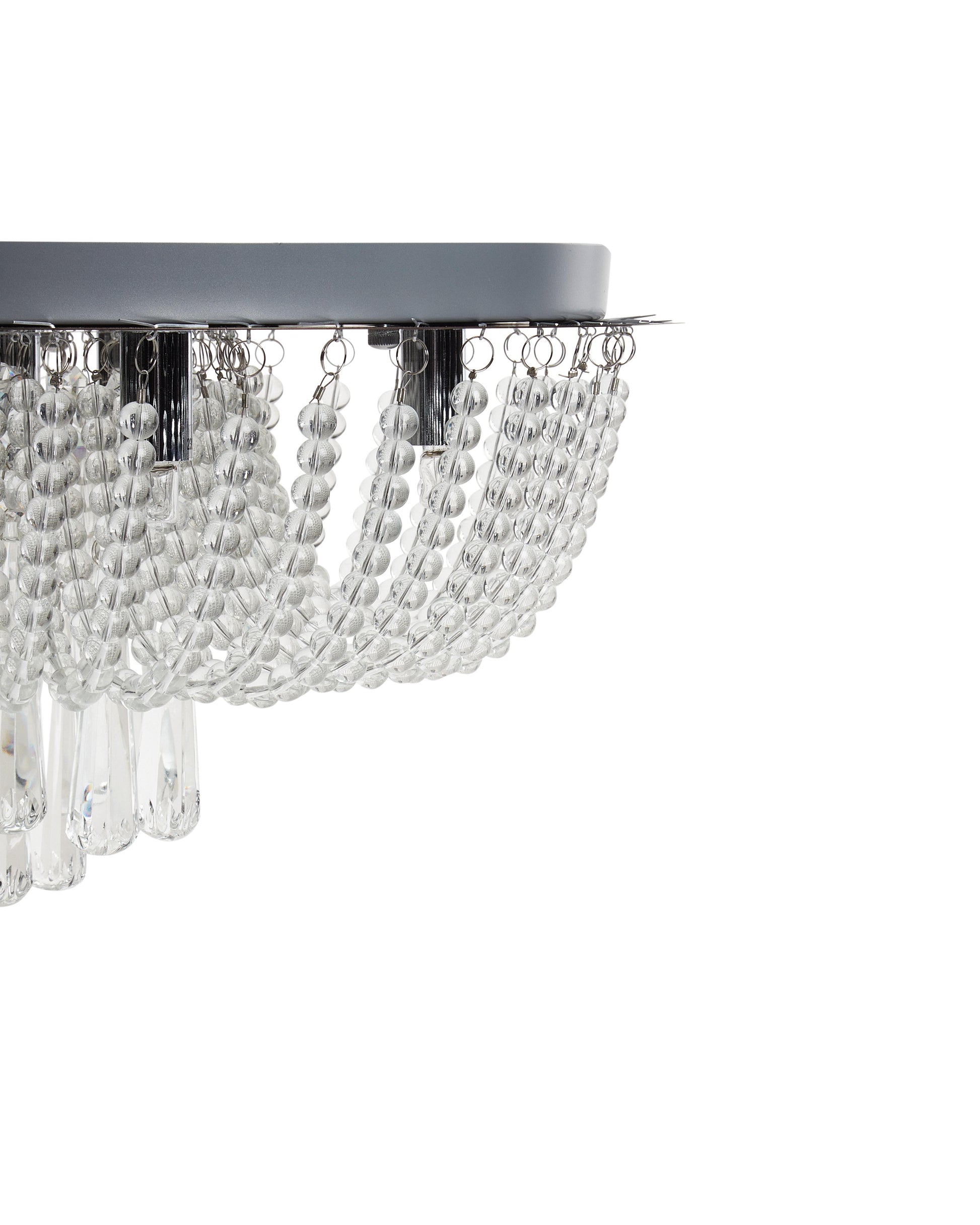 Chandelier DORNAS Crystal Silver