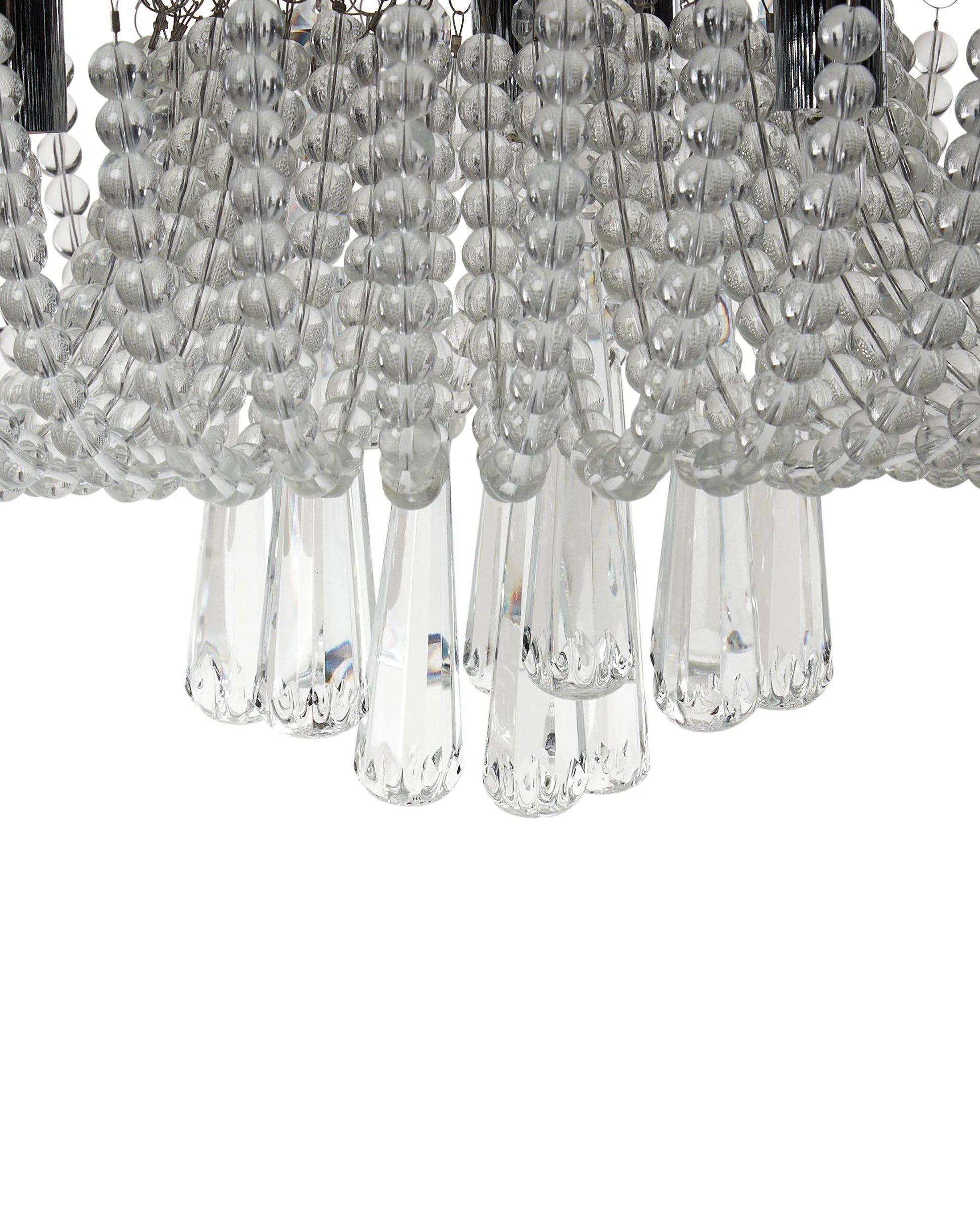  Chandelier DORNAS Crystal Silver