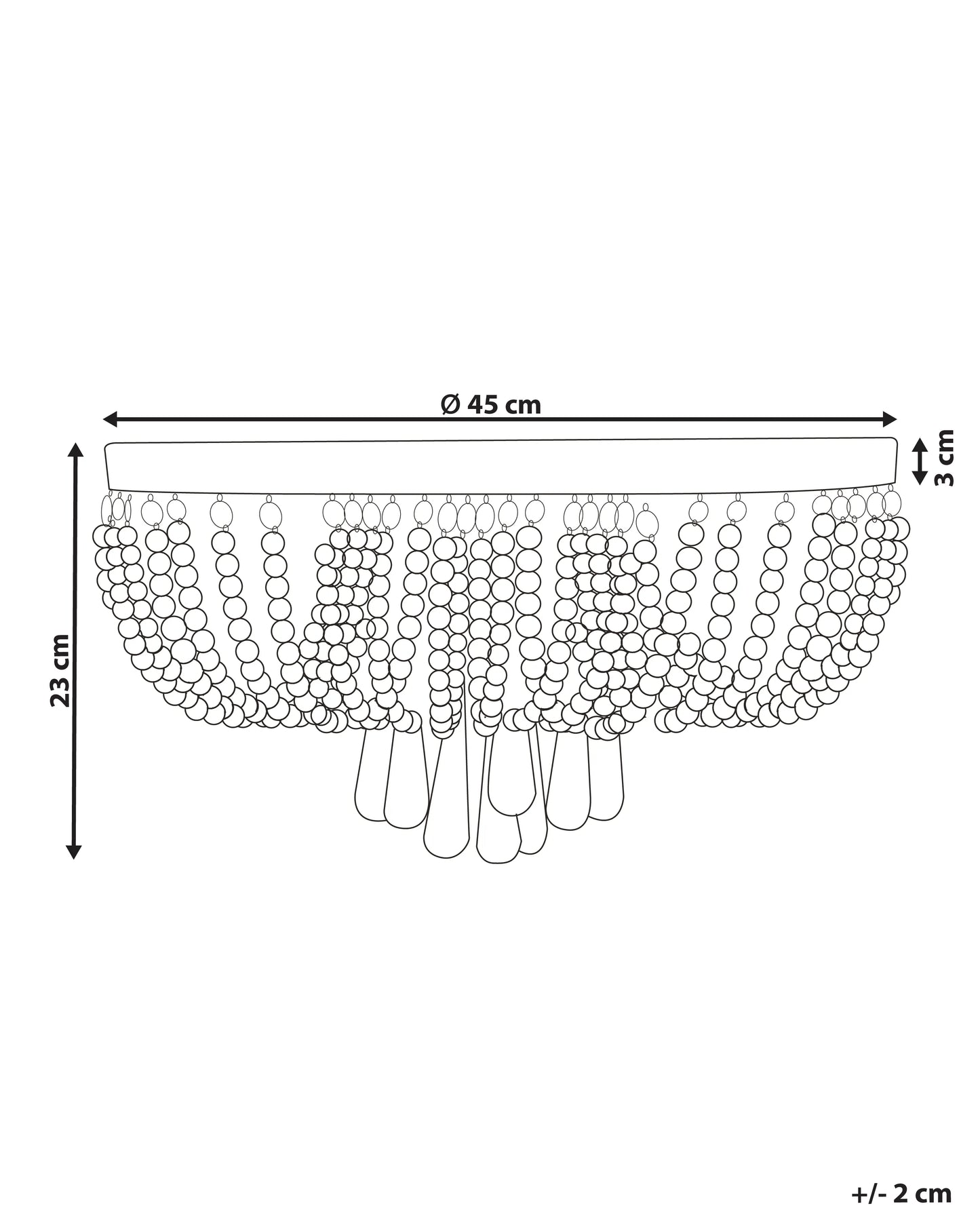  Chandelier DORNAS Crystal Silver