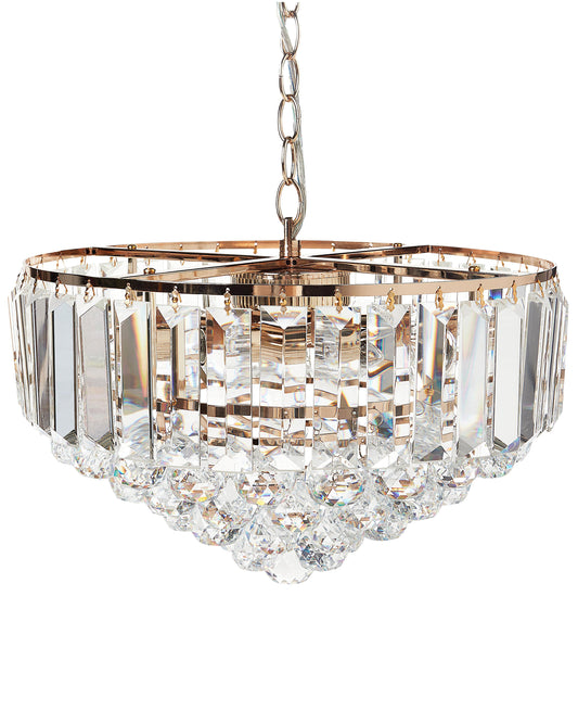  Chandelier ACHEIRO L Crystal Gold