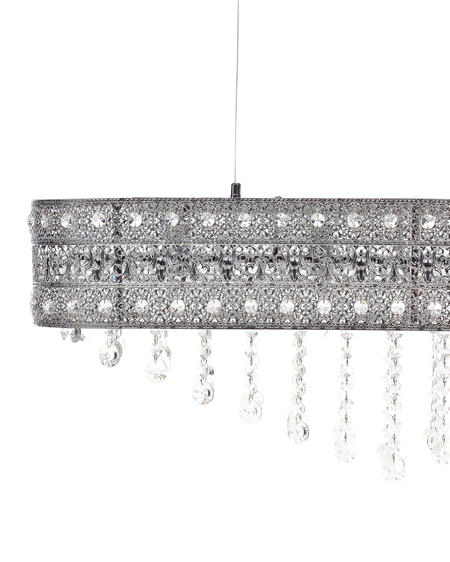  Chandelier BELELLE Crystal Silver
