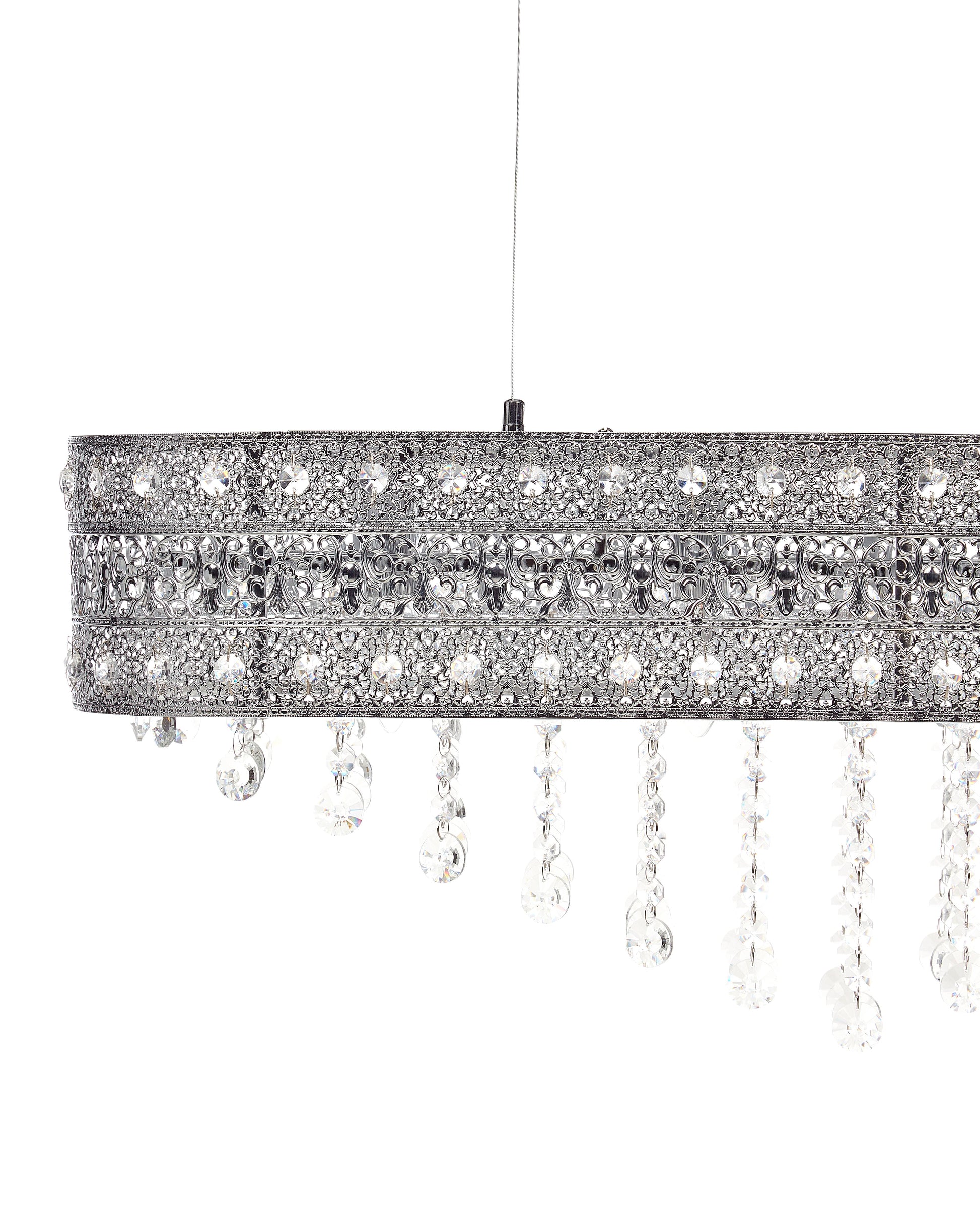  Chandelier BELELLE Crystal Silver