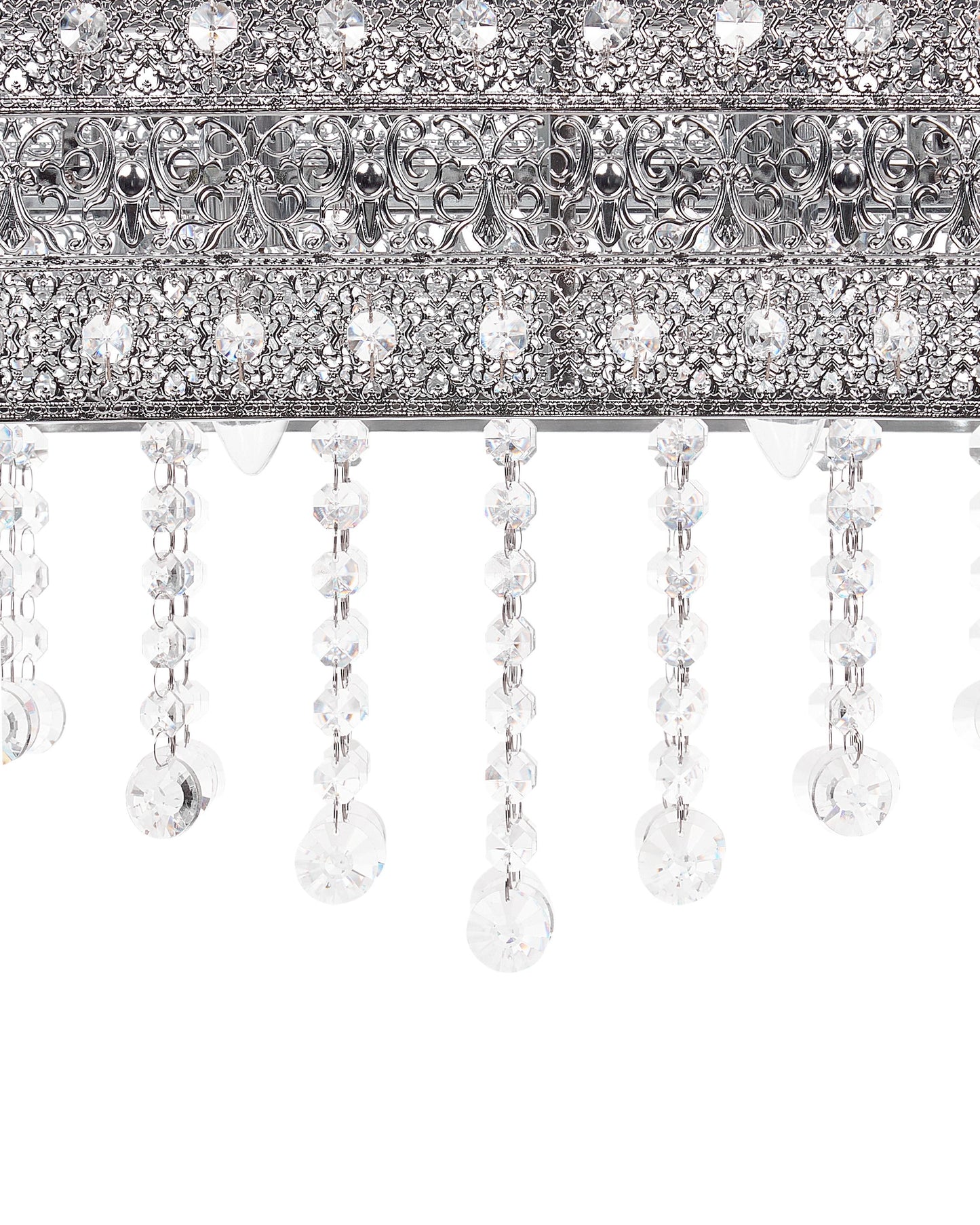  Chandelier BELELLE Crystal Silver