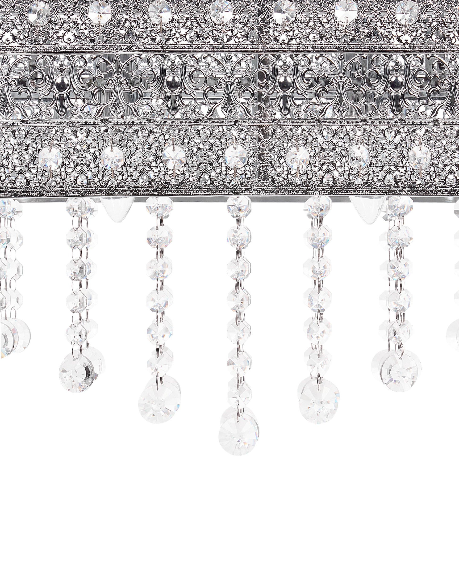  Chandelier BELELLE Crystal Silver