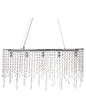  Chandelier CALVELLE Crystal Silver