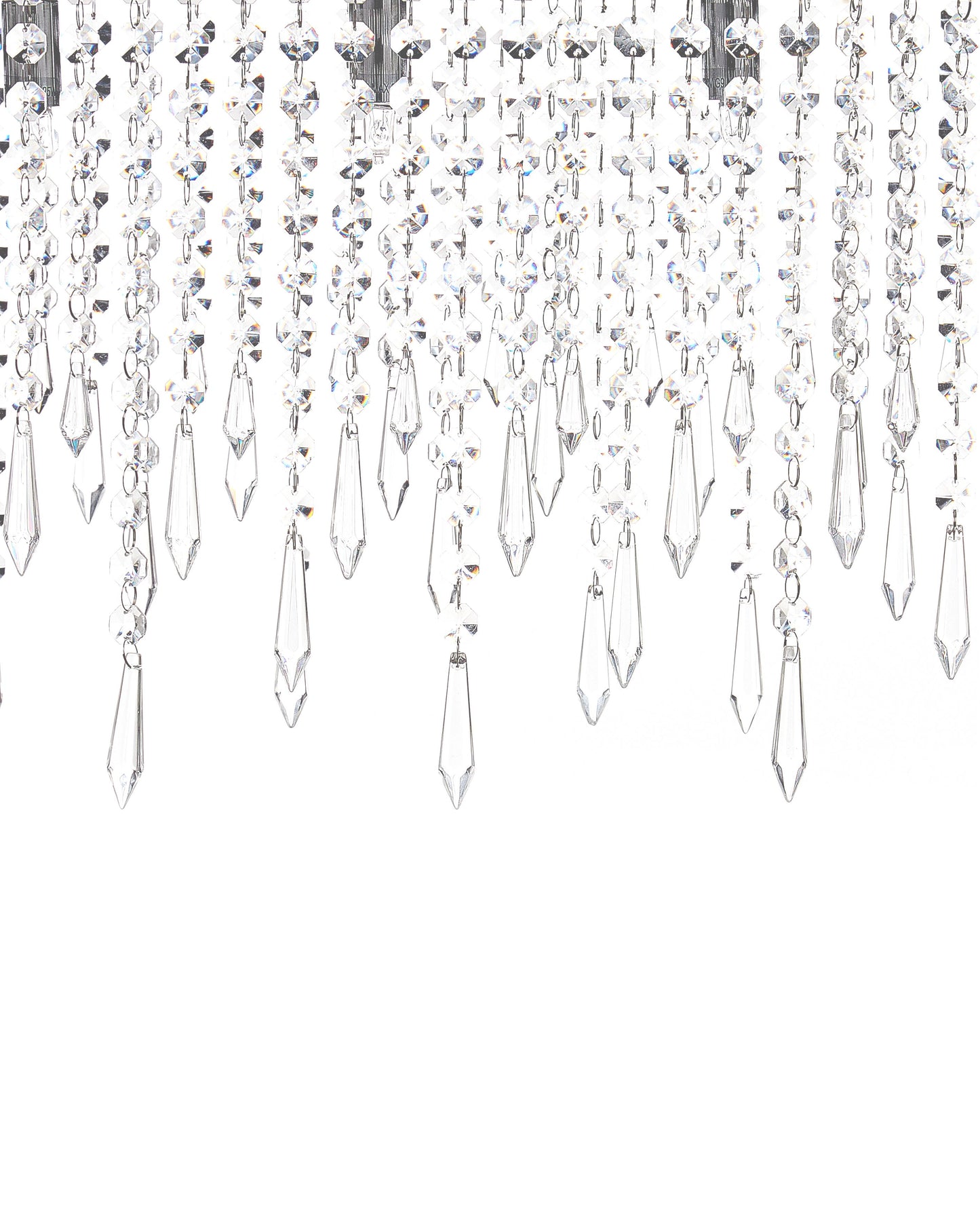  Chandelier CALVELLE Crystal Silver