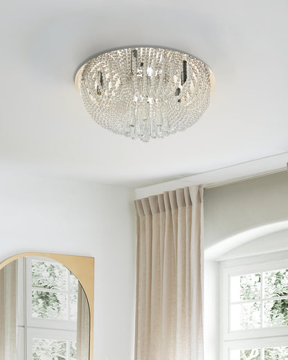  Chandelier DORNAS Crystal Silver