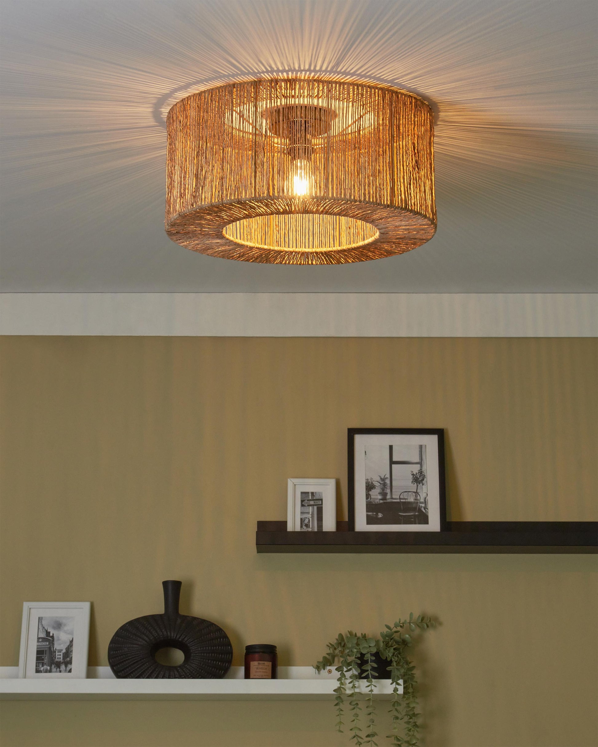  Ceiling Lamp SEWA Jute Natural