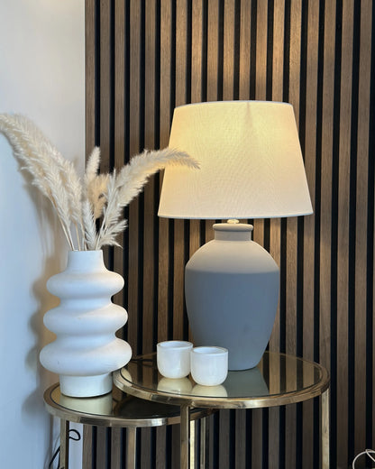  Table Lamp ARCOS Ceramic Grey
