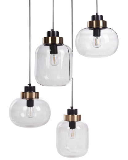  Pendant Lamp ZAYANDE Glass Light Grey