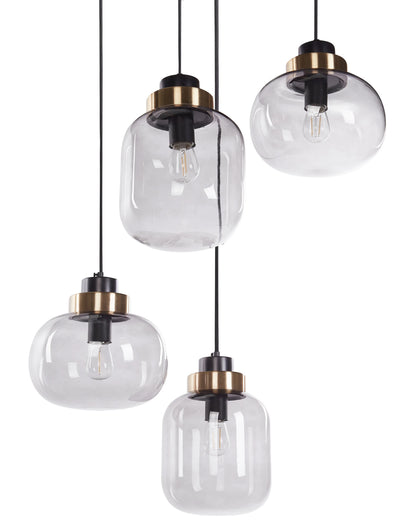  Pendant Lamp ZAYANDE Glass Light Grey