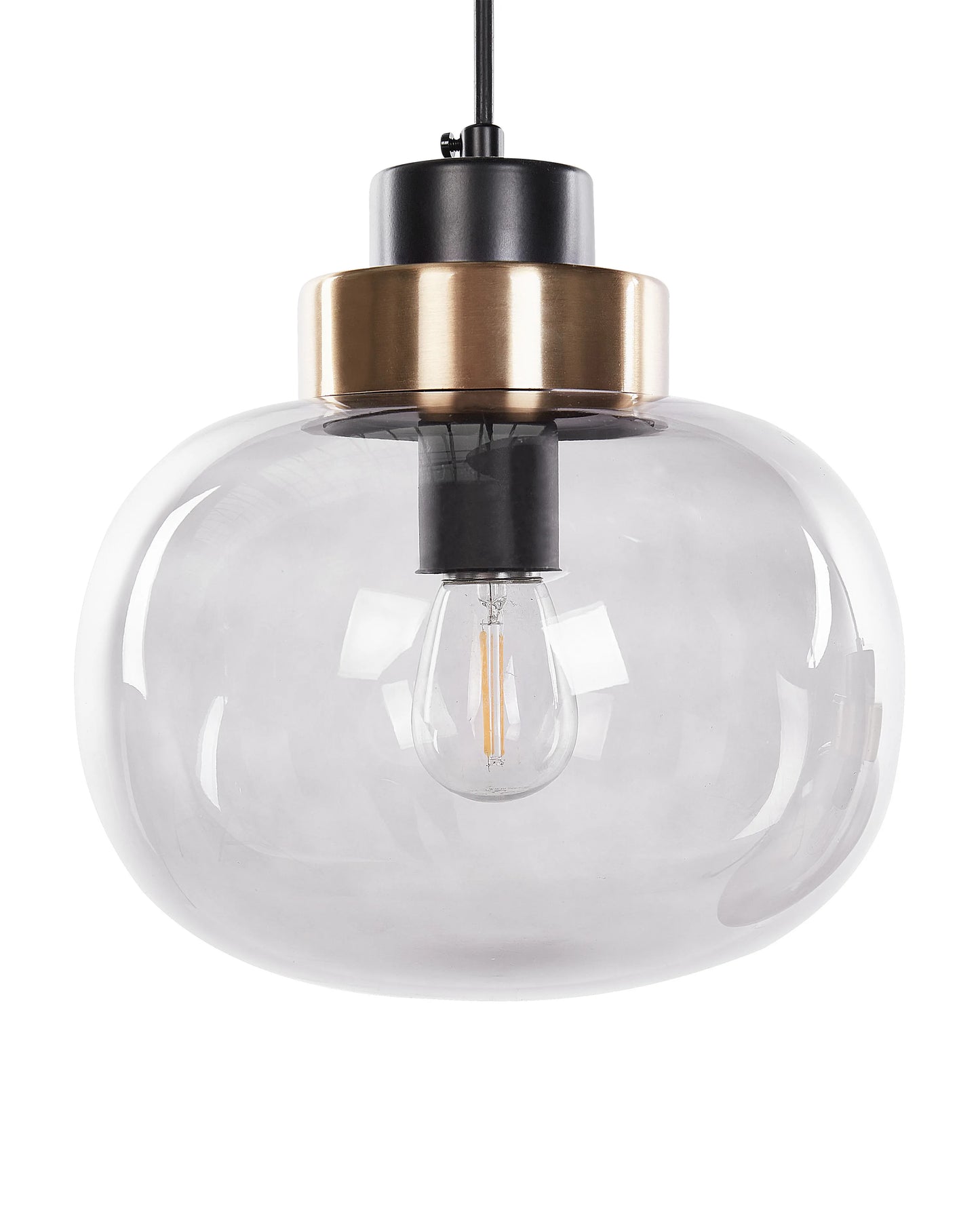  Pendant Lamp ZAYANDE Glass Light Grey