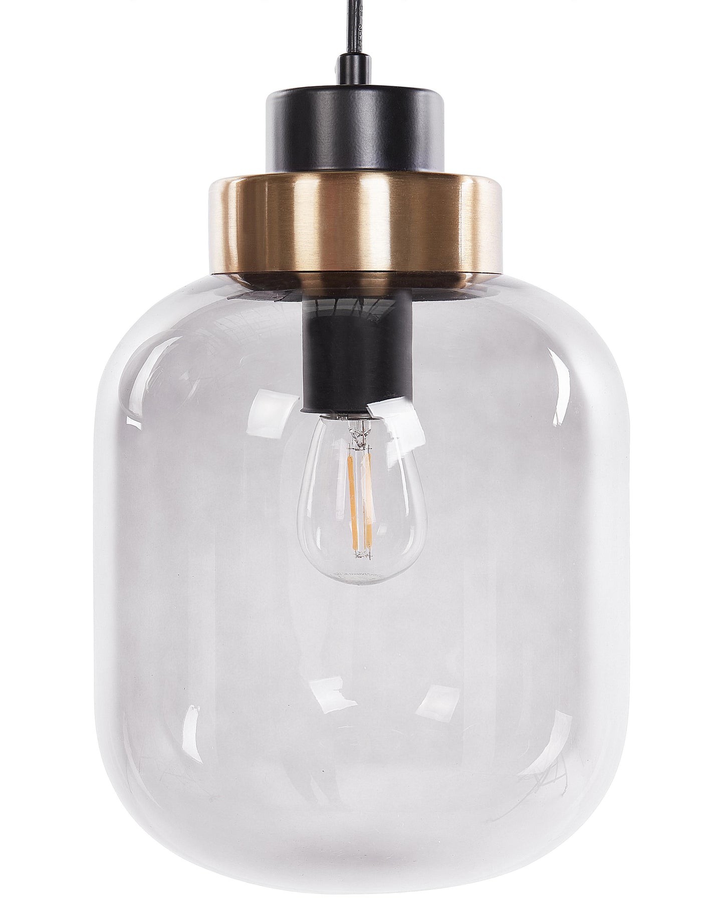  Pendant Lamp ZAYANDE Glass Light Grey