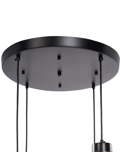  Pendant Lamp ZAYANDE Glass Light Grey