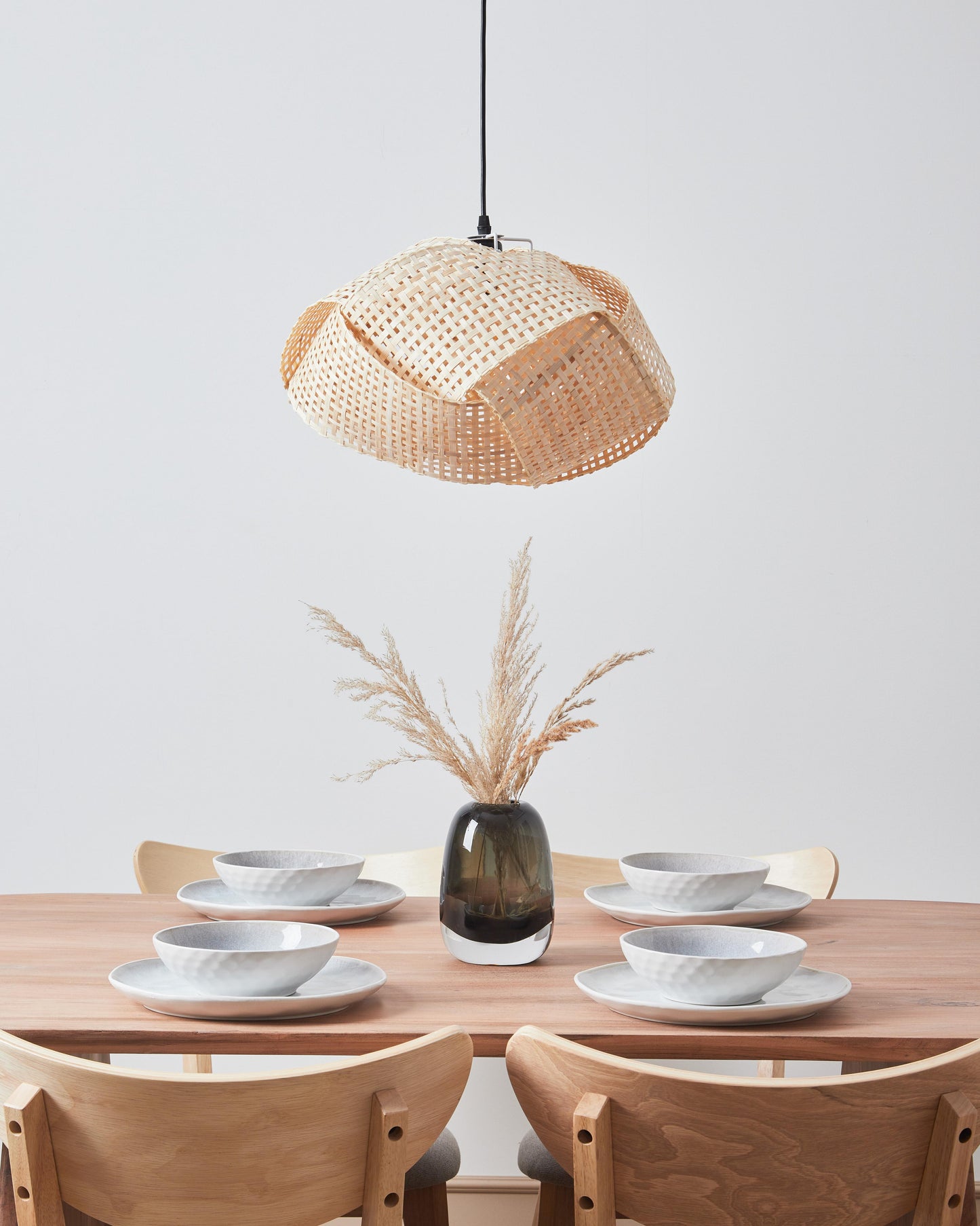  Pendant Lamp HALIL Bamboo Wood Beige