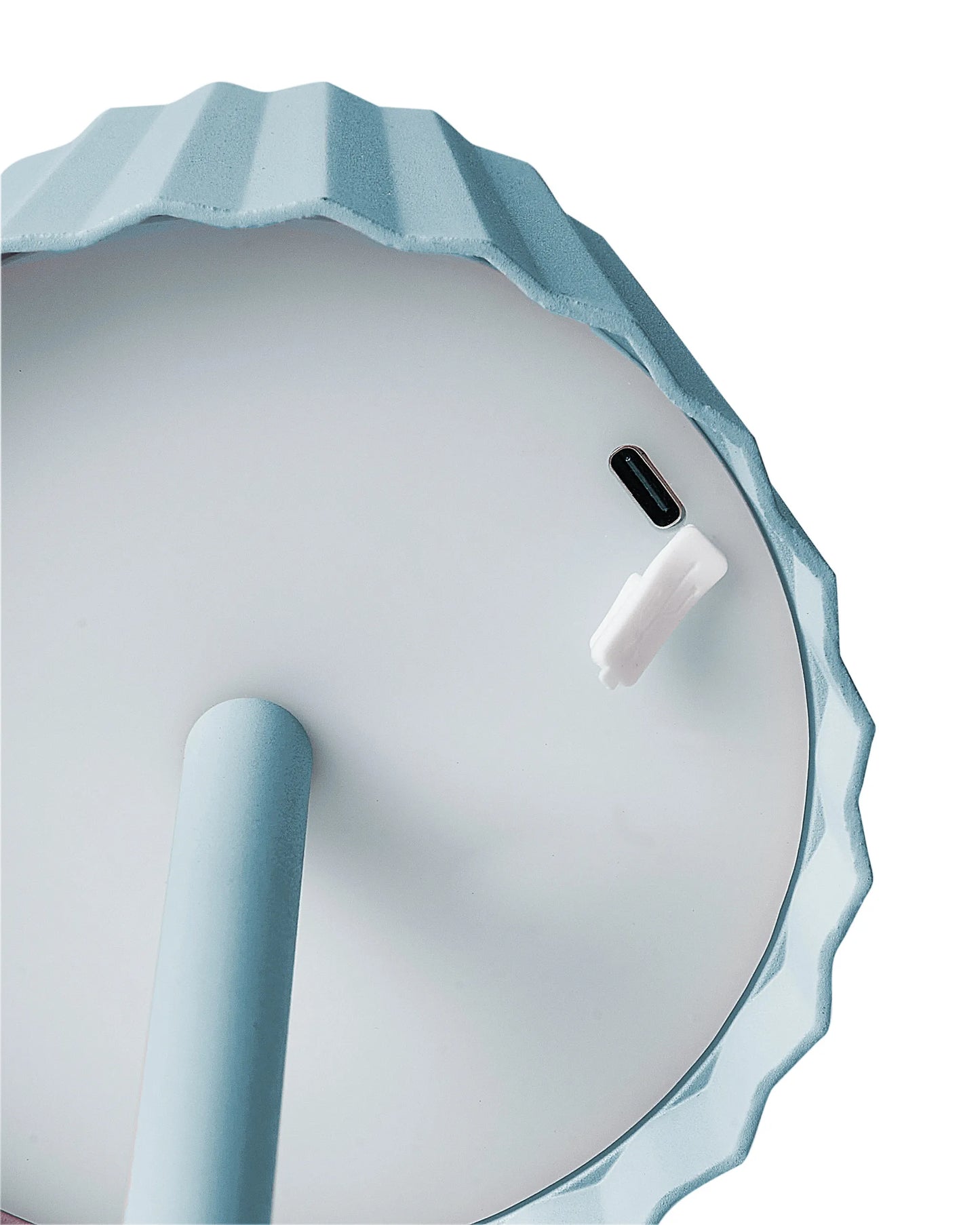  Table Lamp POMBEIRO Metal Light Blue