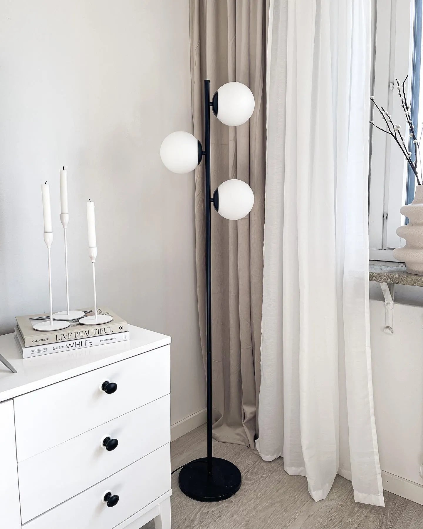  Floor Lamp WADI Metal Black