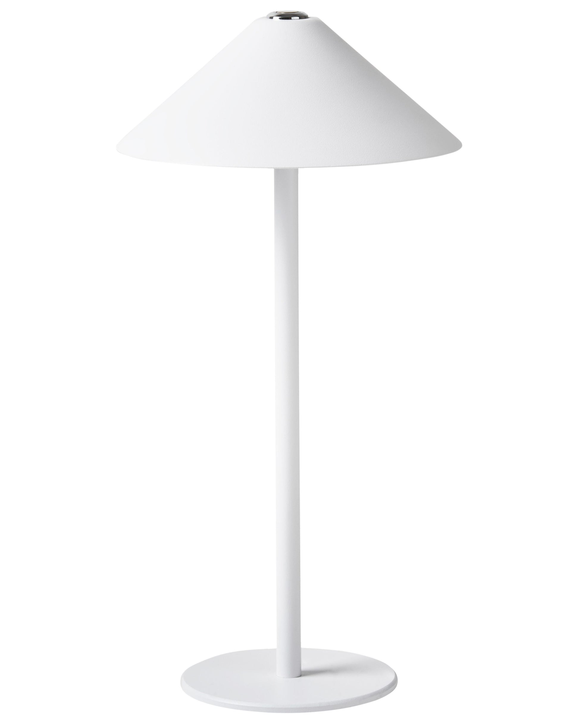  Wireless LED Table Lamp FRANCOLI With Dimmer Metal White