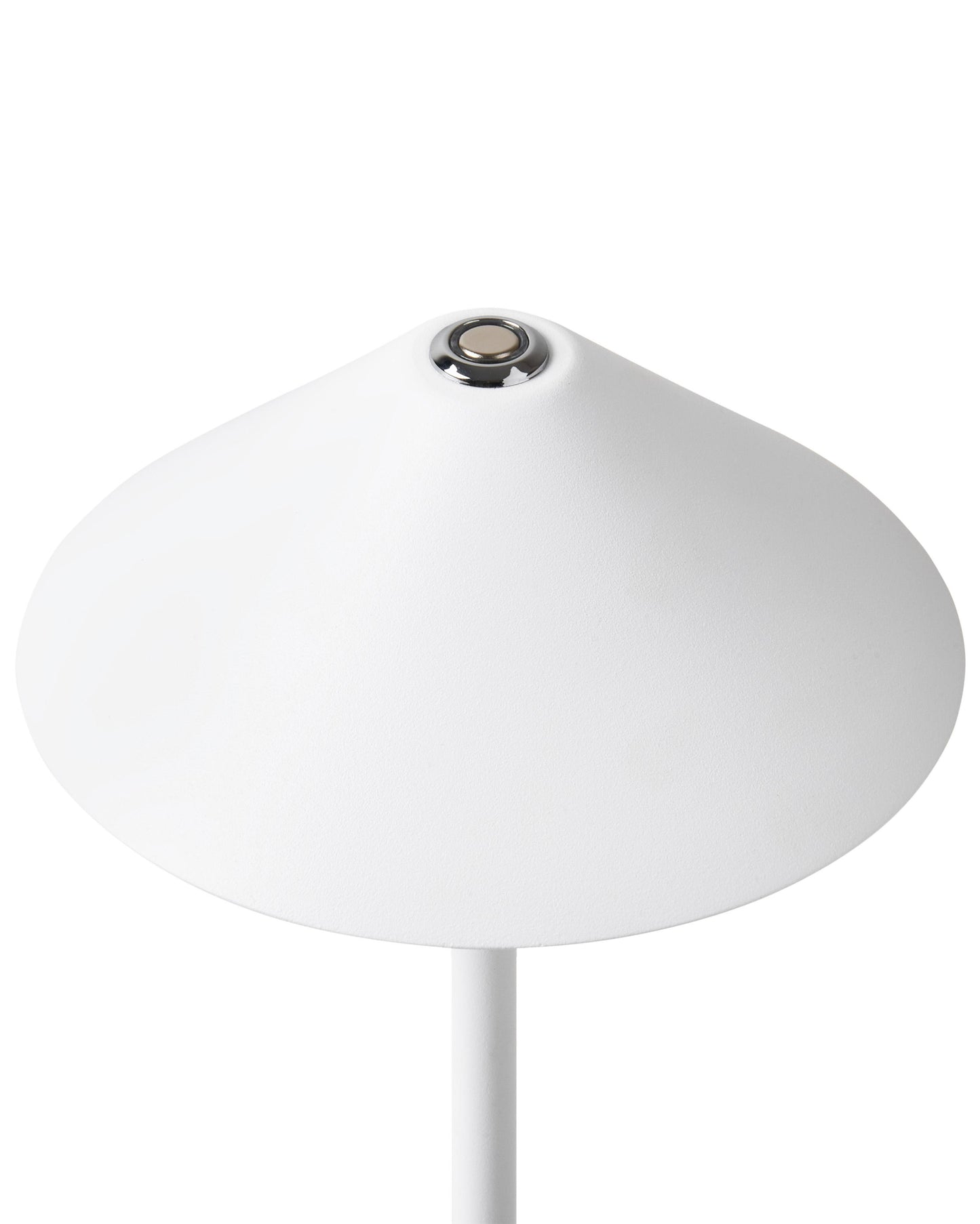  Wireless LED Table Lamp FRANCOLI With Dimmer Metal White