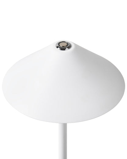  Wireless LED Table Lamp FRANCOLI With Dimmer Metal White