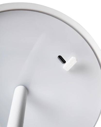  Wireless LED Table Lamp FRANCOLI With Dimmer Metal White